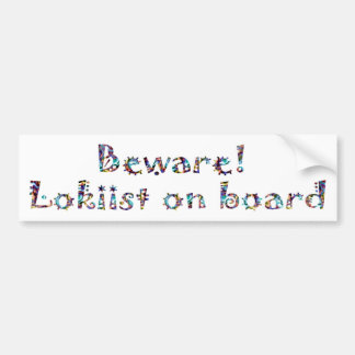 Loki Bumper Sticker