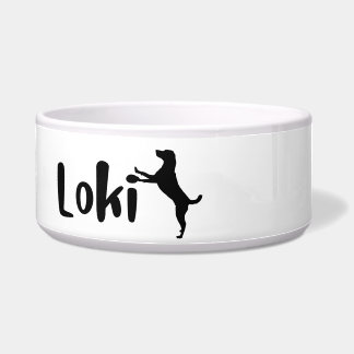 Loki - dogs and cats personalised bowl