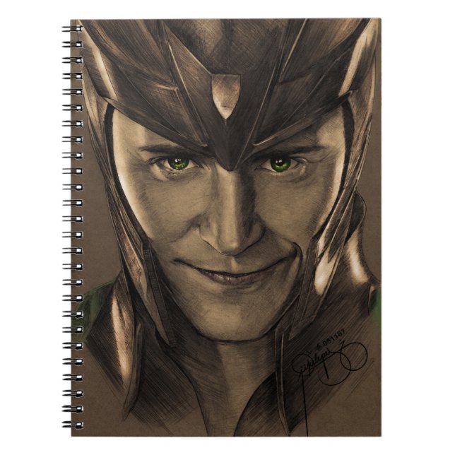 Loki Drawing Notebook (Front)