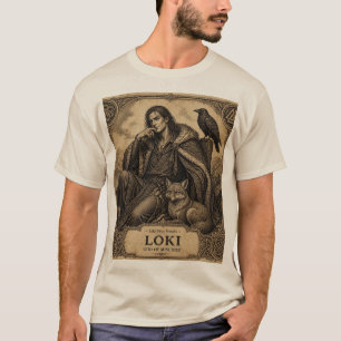 Loki God of Mischief Norse Mythology T-Shirt