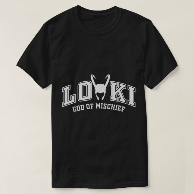 LOKI God of Mischief  T-Shirt (Design Front)