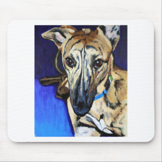 Loki - Lurcher dog Mouse Mat