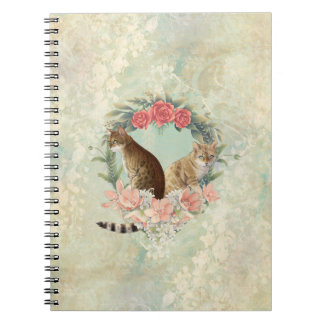 Loki's Buddies: Mika and Chidori Bengal Cats Notebook
