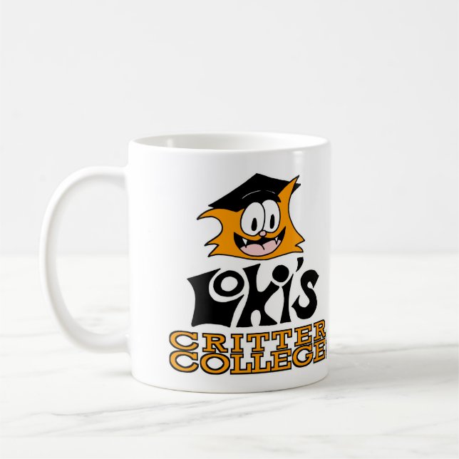 Loki's Critter College Ambidextrous Coffee Mug (Left)