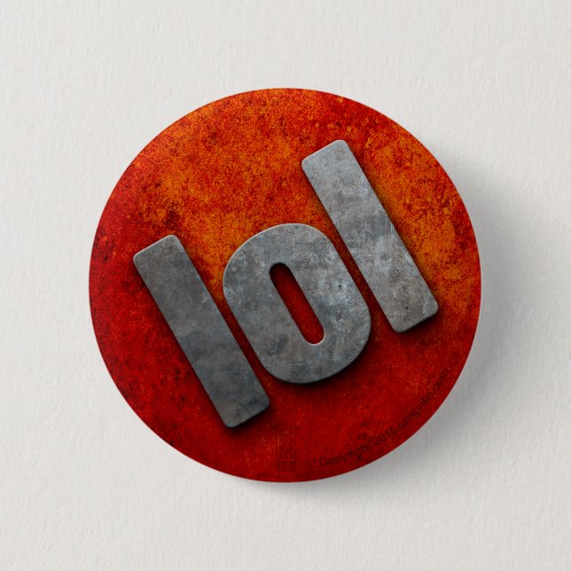 lol 01 6 cm round badge (Front)
