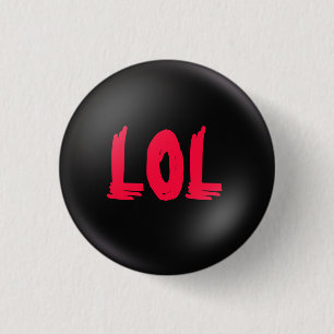 LOL 3 CM ROUND BADGE