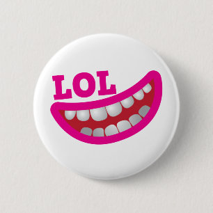 LOL 6 CM ROUND BADGE