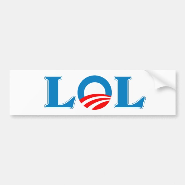 LOL BUMPER STICKER (Front)