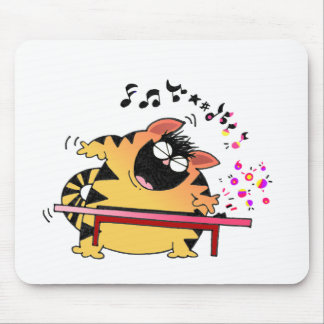 LOL Cats | Fat Cat Musician Mouse Mat