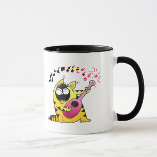 LOL Cats   Fat Musical Cat Mug