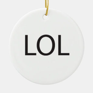 LOL CERAMIC TREE DECORATION