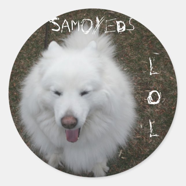 LOL CLASSIC ROUND STICKER (Front)