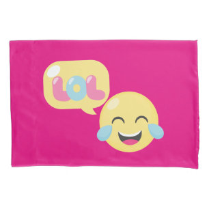 LOL Emoji Bubble Pillowcase