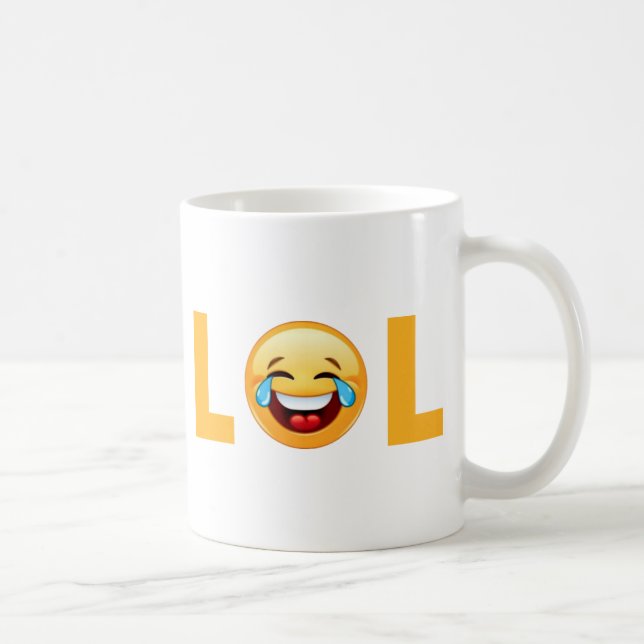 LOL EMOJI COFFEE MUG (Right)