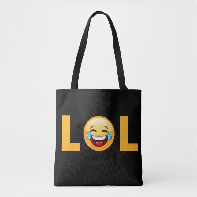 LOL EMOJI TOTE BAG (Front)