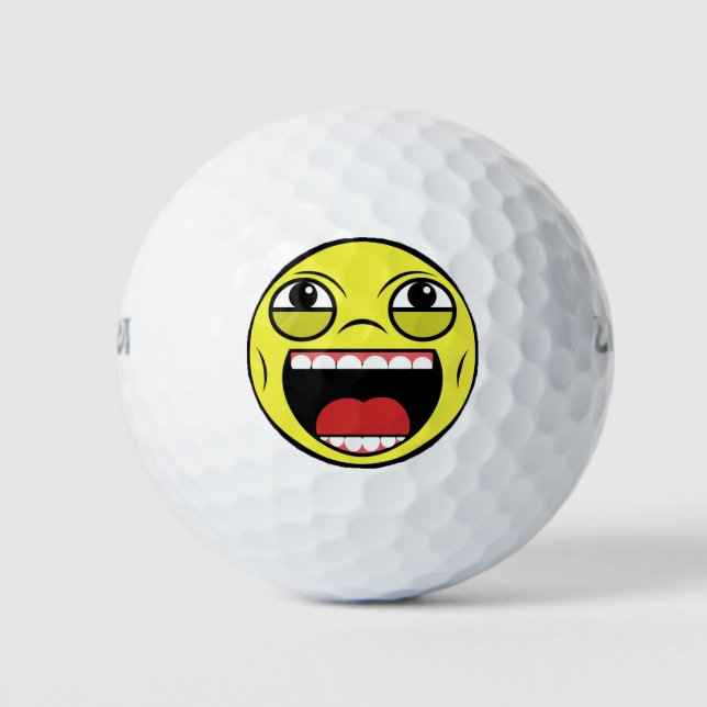 LOL Face Golf Balls (Front)
