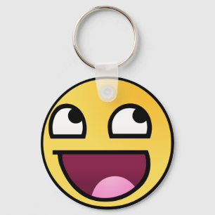 LOL Face Key Ring
