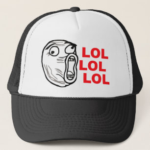 lol face meme humour rofl omg omfg trucker hat