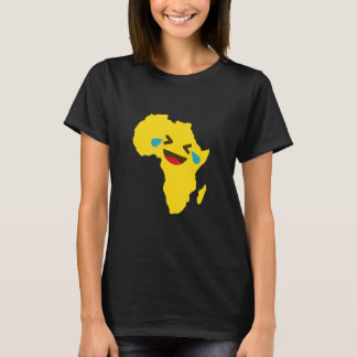 Lol Happy Lmao Africa Map T-Shirt