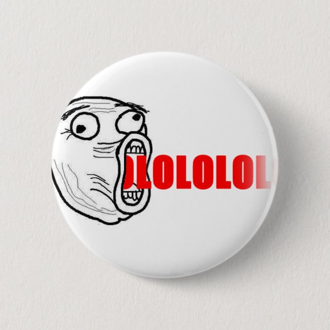 Lol Meme 6 Cm Round Badge (Front)