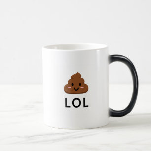 LOL Poop Emoji Mug