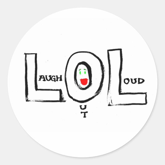 LOL Sticker (Front)
