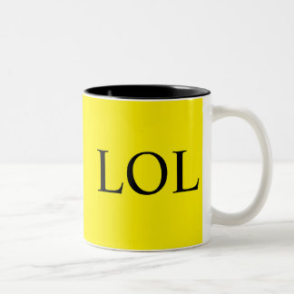 LOL Two-Tone COFFEE MUG