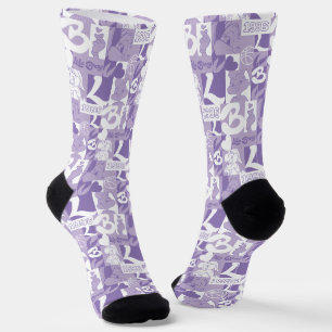 Lola '96 Grid Pattern Socks