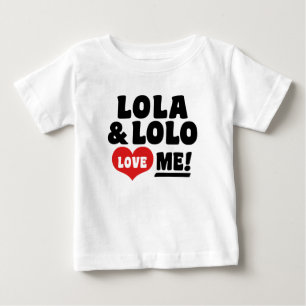 Lola and lolo love Me Baby T-Shirt
