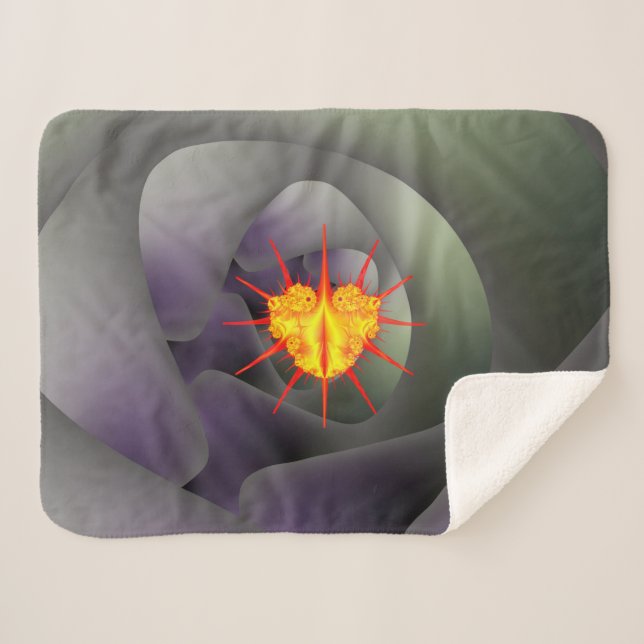 Lola Bug Sherpa Blanket (Front (Horizontal))