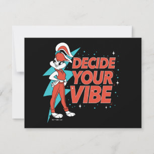 Lola Bunny Decide Your Vibe Card