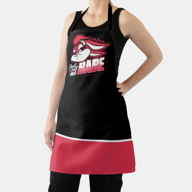 Lola Bunny Don't Call Me Babe Apron (Insitu)