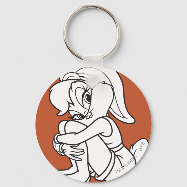 Lola Bunny Flirty Key Ring (Front)