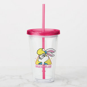 Lola Bunny Girls Never Lose Acrylic Tumbler