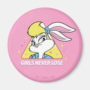 Lola Bunny Girls Never Lose Magnet