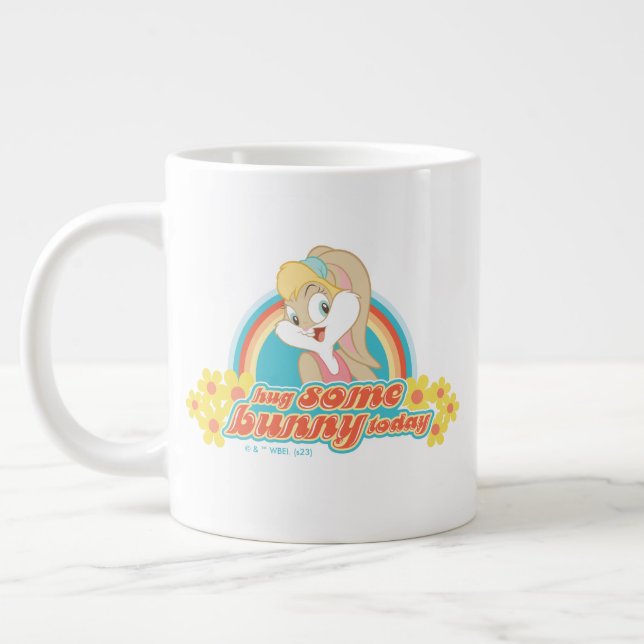 Lola Bunny Hug Some Bunny Today Large Coffee Mug (Left)