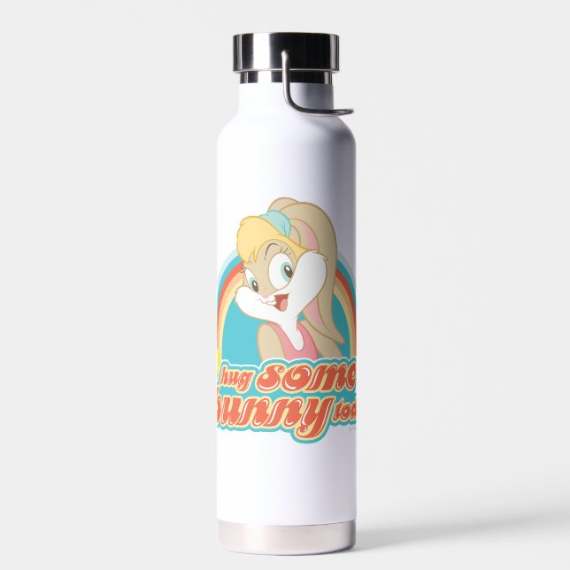 Lola Bunny Hug Some Bunny Today Water Bottle (Left)