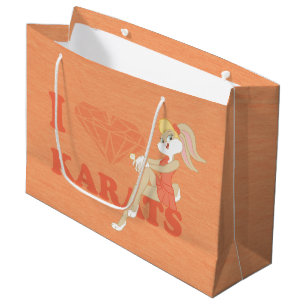 Lola Bunny I Heart Karats Large Gift Bag