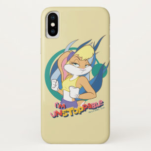 Lola Bunny "I'm Unstoppable" iPhone X Case