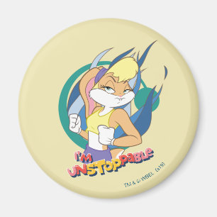 Lola Bunny "I'm Unstoppable" Magnet