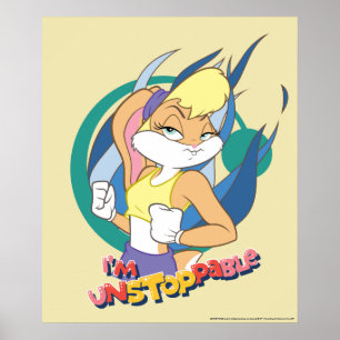 Lola Bunny "I'm Unstoppable" Poster