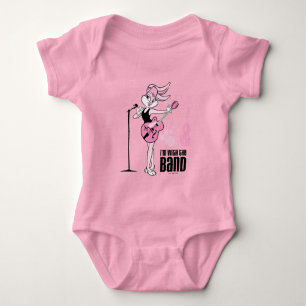 Lola Bunny I'm With The Band Baby Bodysuit