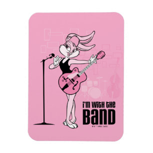 Lola Bunny I'm With The Band Magnet