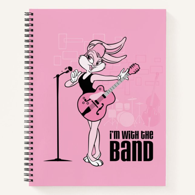 Lola Bunny I'm With The Band Notebook (Front)