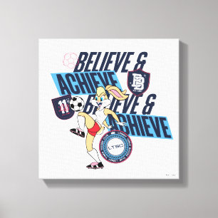 Lola Bunny LOONEY TUNES™ Soccer Club Graphic Canvas Print