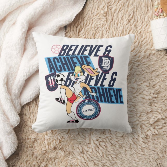 Lola Bunny LOONEY TUNES™ Soccer Club Graphic Cushion (Blanket)