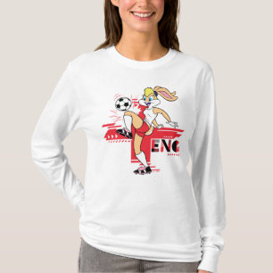 Lola Bunny Team England Soccer Graphic T-Shirt