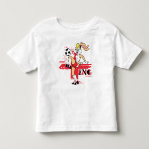 Lola Bunny Team England Soccer Graphic Toddler T-Shirt