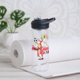 Lola Bunny Team England Soccer Graphic Water Bottle