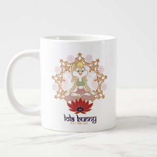 Lola Bunny Yoga Lotus Pose Large Coffee Mug